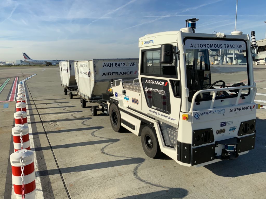 Autonomous Baggage Tractor