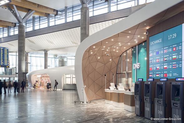 Lindner commissioned for the development, planning and construction for Oslo Airport