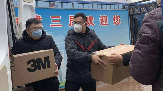 3M respirator donation to Wuhan