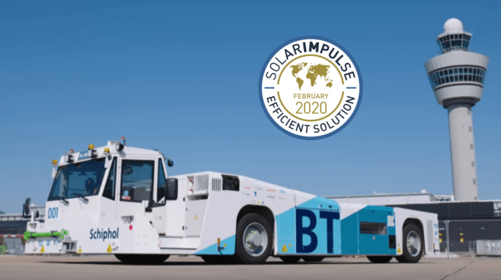 Taxibot Semi-Robotic Towing Tractor to Trial at Schiphol Airport