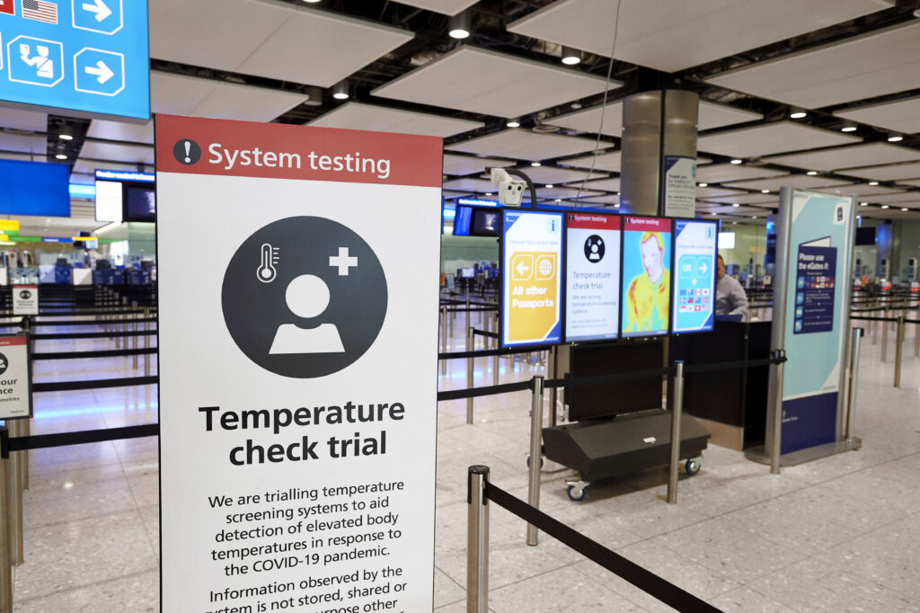 Temperature Screening Equipment Now Being Trialled at Heathrow