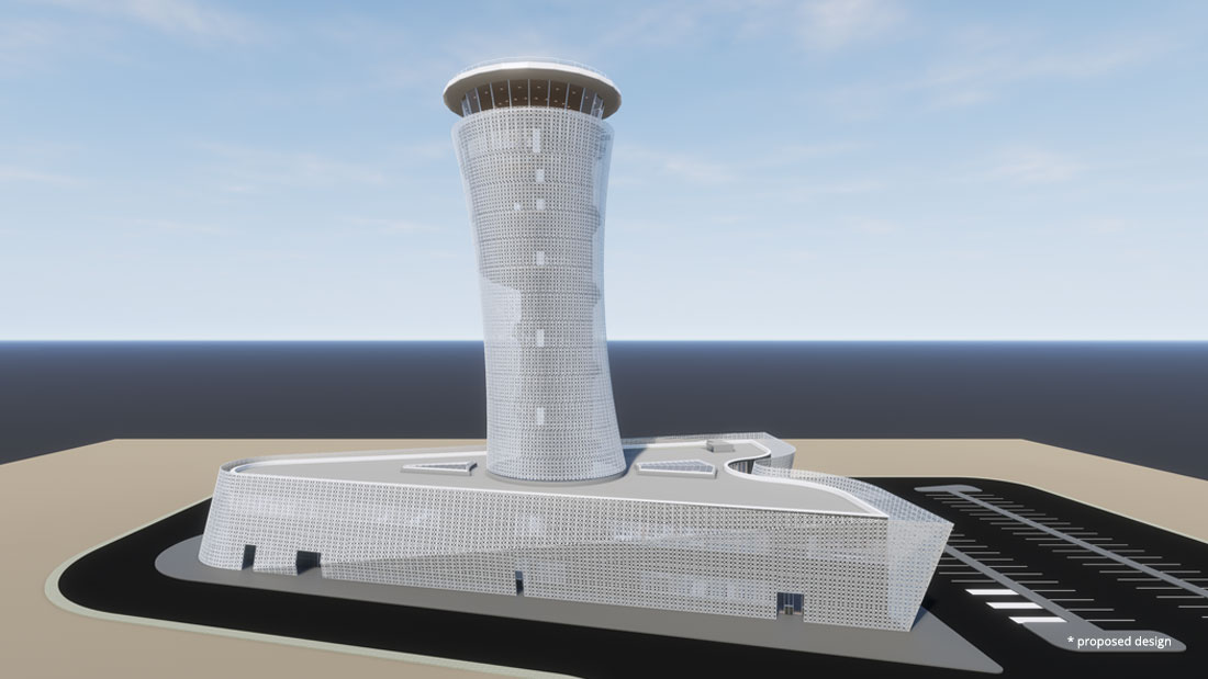 Airport Building Desgin project for Kuwait International Airport