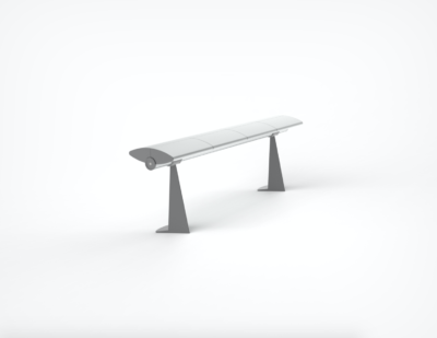 OMK | Seville – Continuous Bench with Floor Fixed leg
