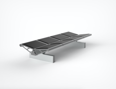 OMK | Trax Backless Bench with Moulded Polyurethane Pads