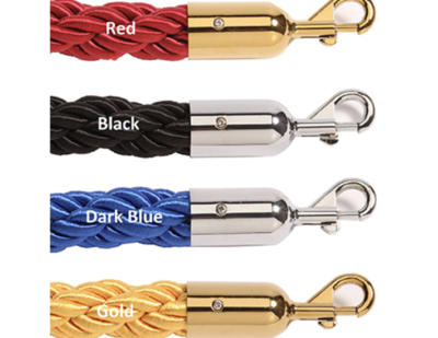 Q-Fitz | Premium Ropes – 25mm Group Braided Slide Snap Ends
