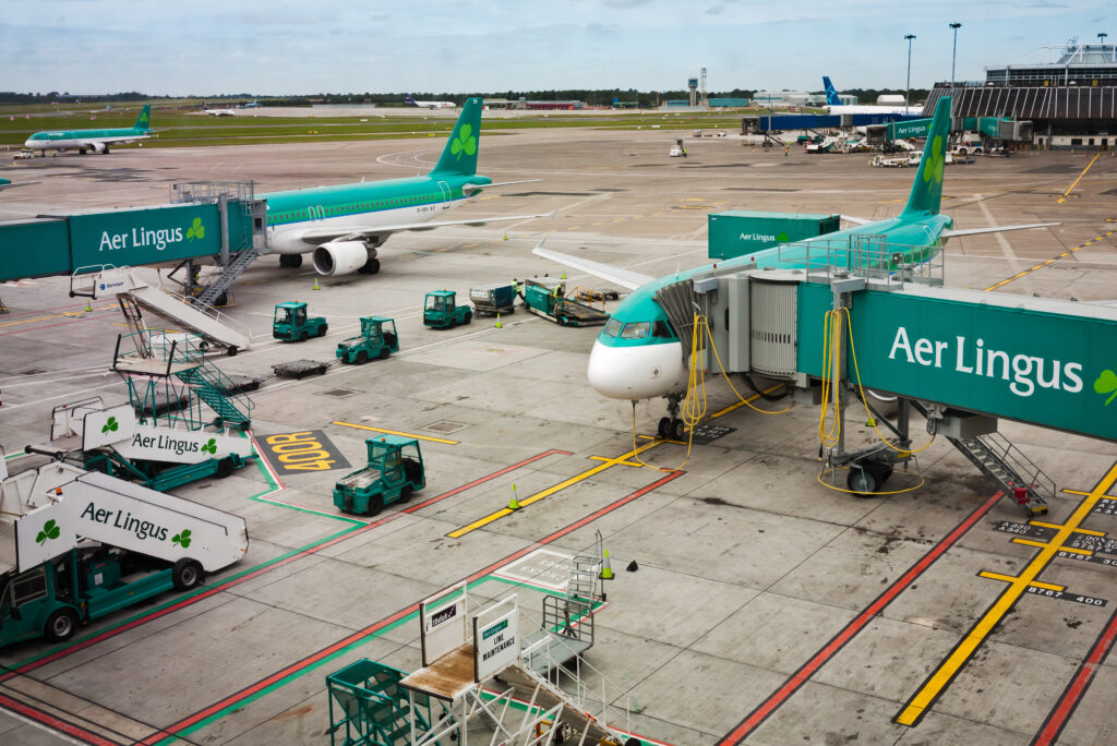 Dublin airport numbers down passenger drop