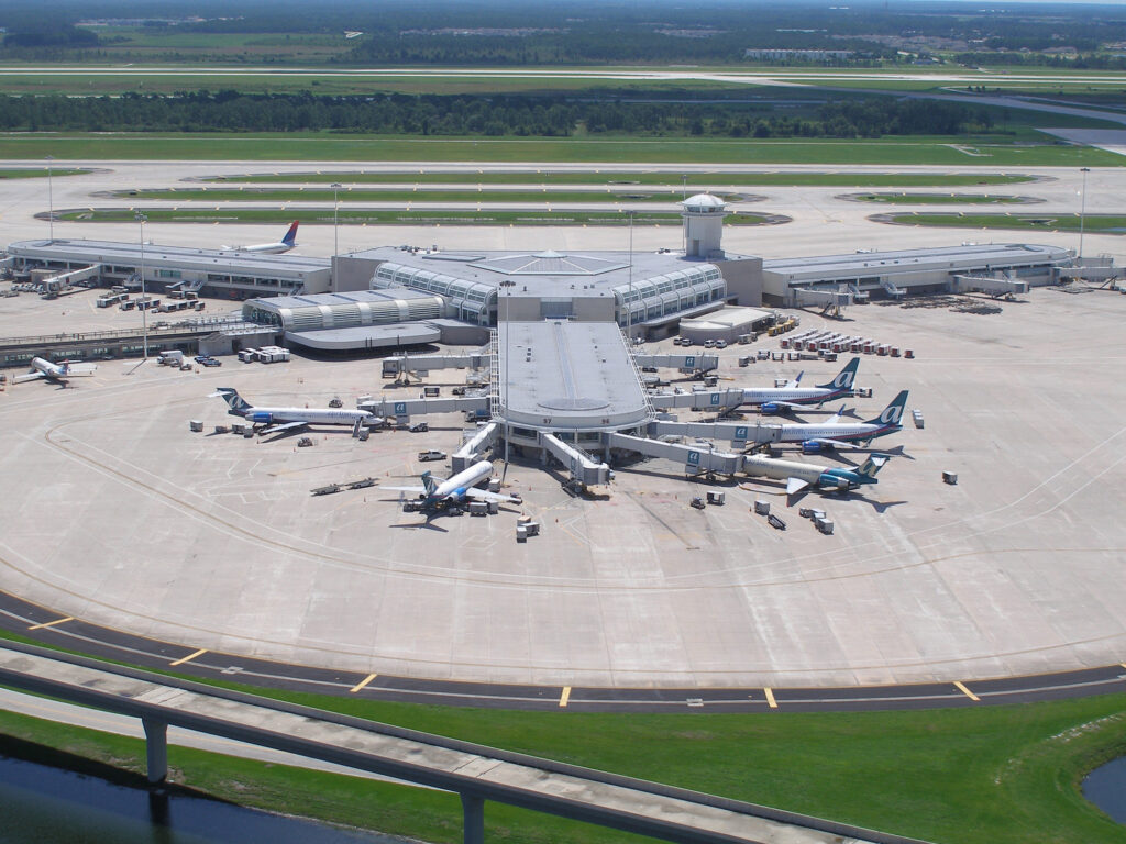 Orlando airport testing
