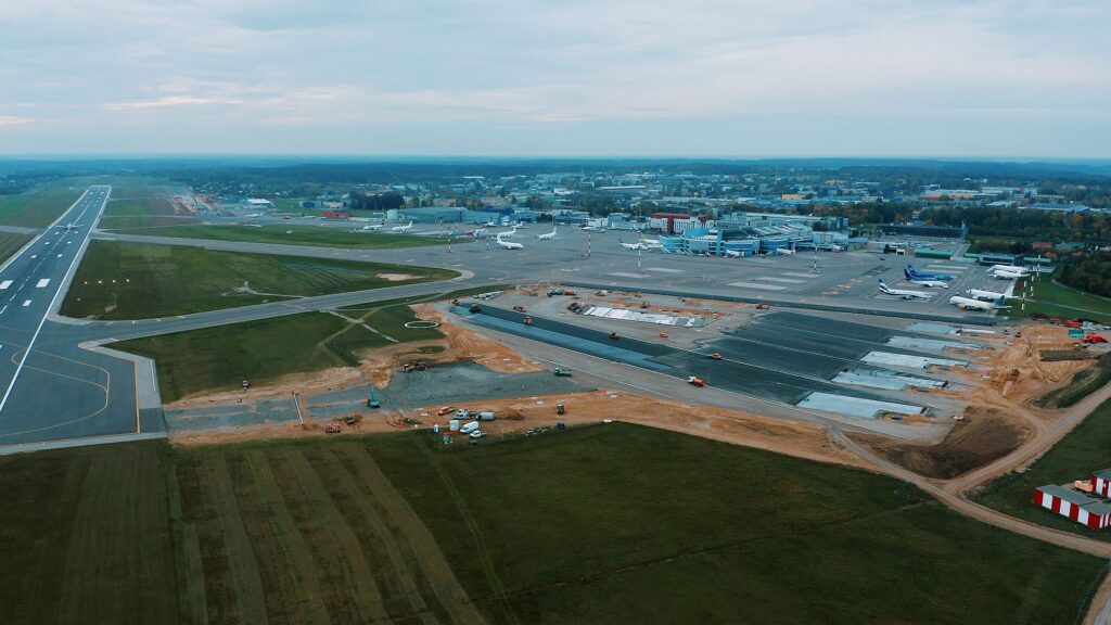 Vilnius airport taxiway reconstruction