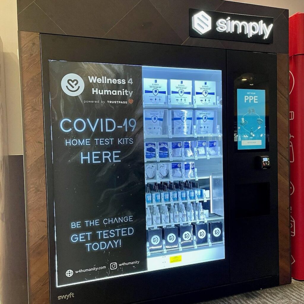 OAK COVID Test Kits Vending Machines