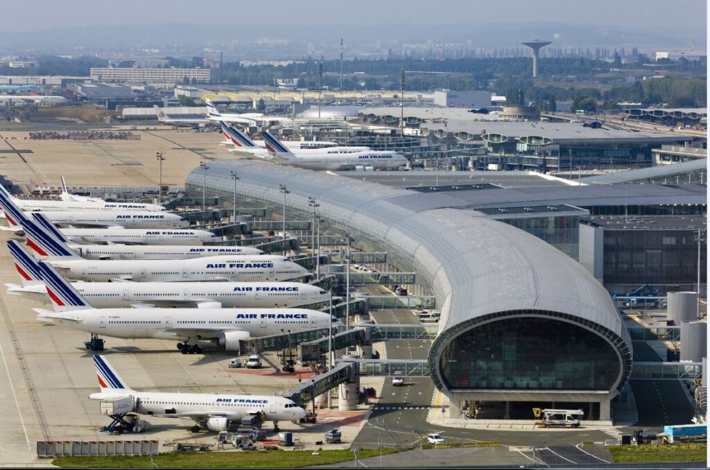 hydrogen Paris airports