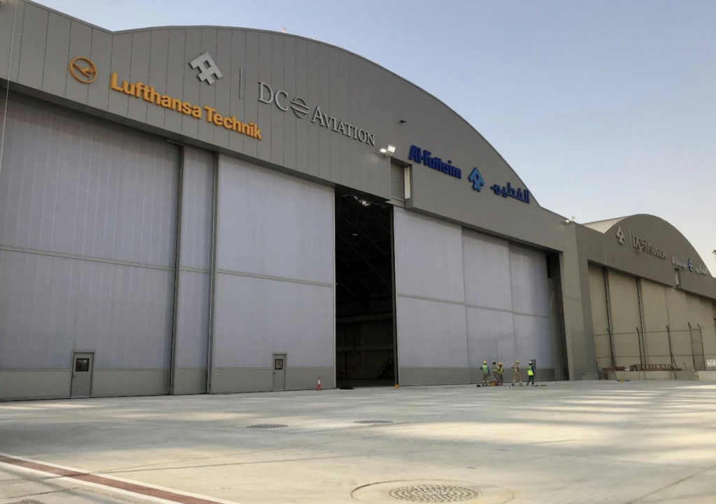 Jewers Doors Esavian Doors for DC Aviation Hangars Dubai