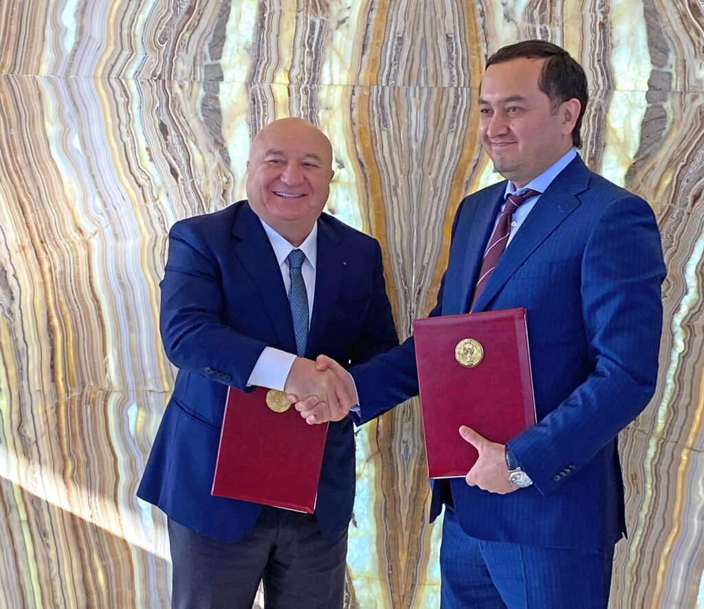 tav airports signedmou Uzbekistan