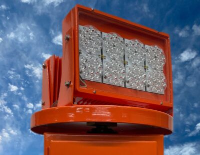 Boca Raton: First To Install New FAA Approved LED Rotating Beacon