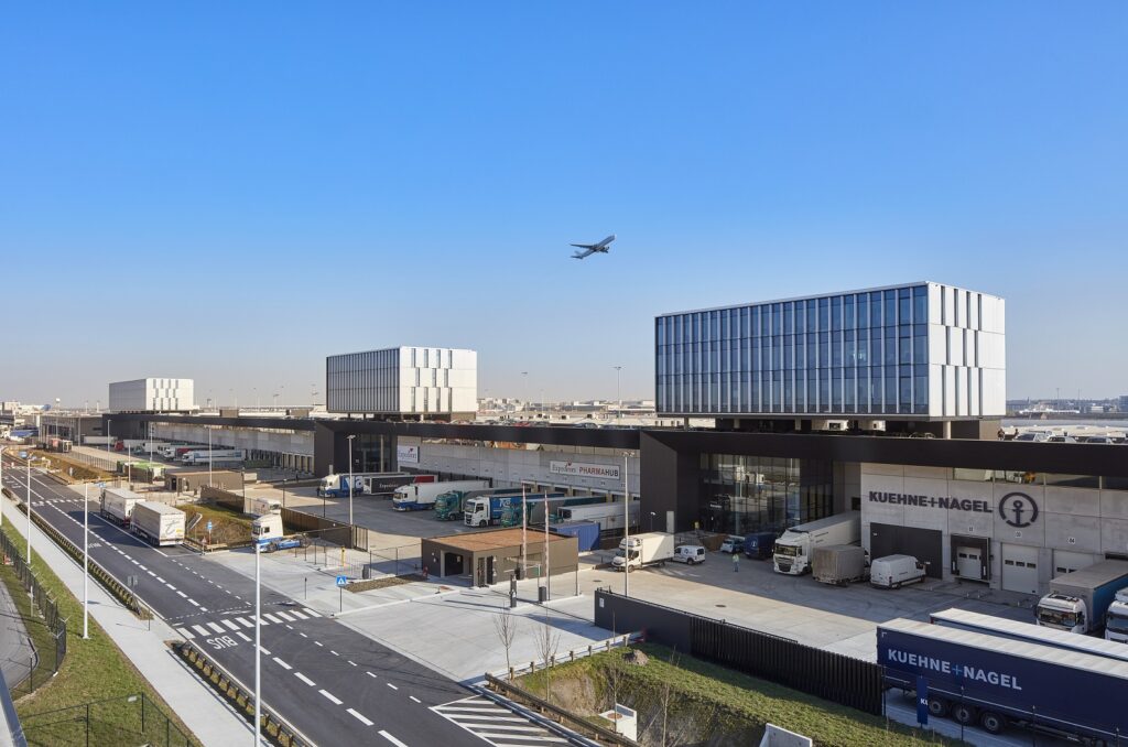 logistics building Brussels Airport