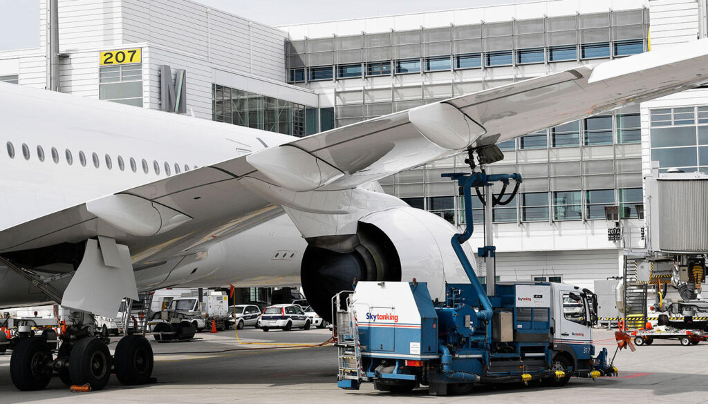 sustainable fuels Munich Airport