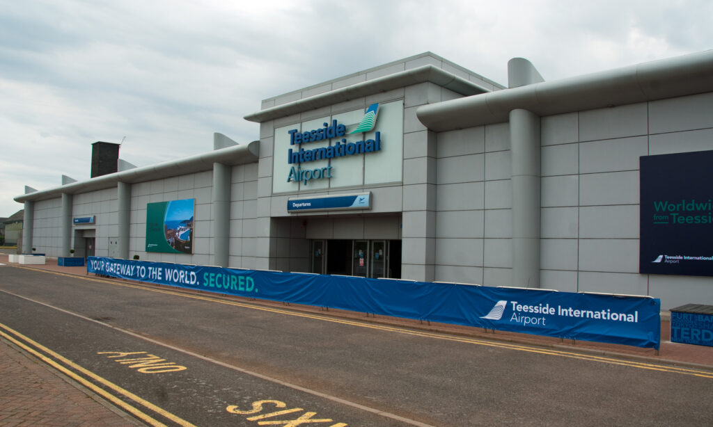 world duty free Teesside Airport