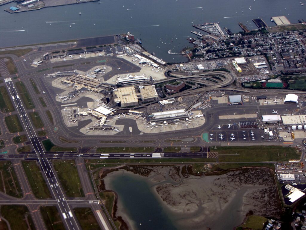 Boston Logan Airport Pilots Virtual Security Line