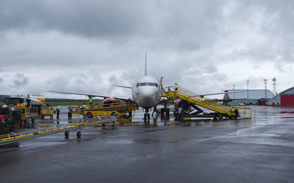 Kiruna remote air traffic