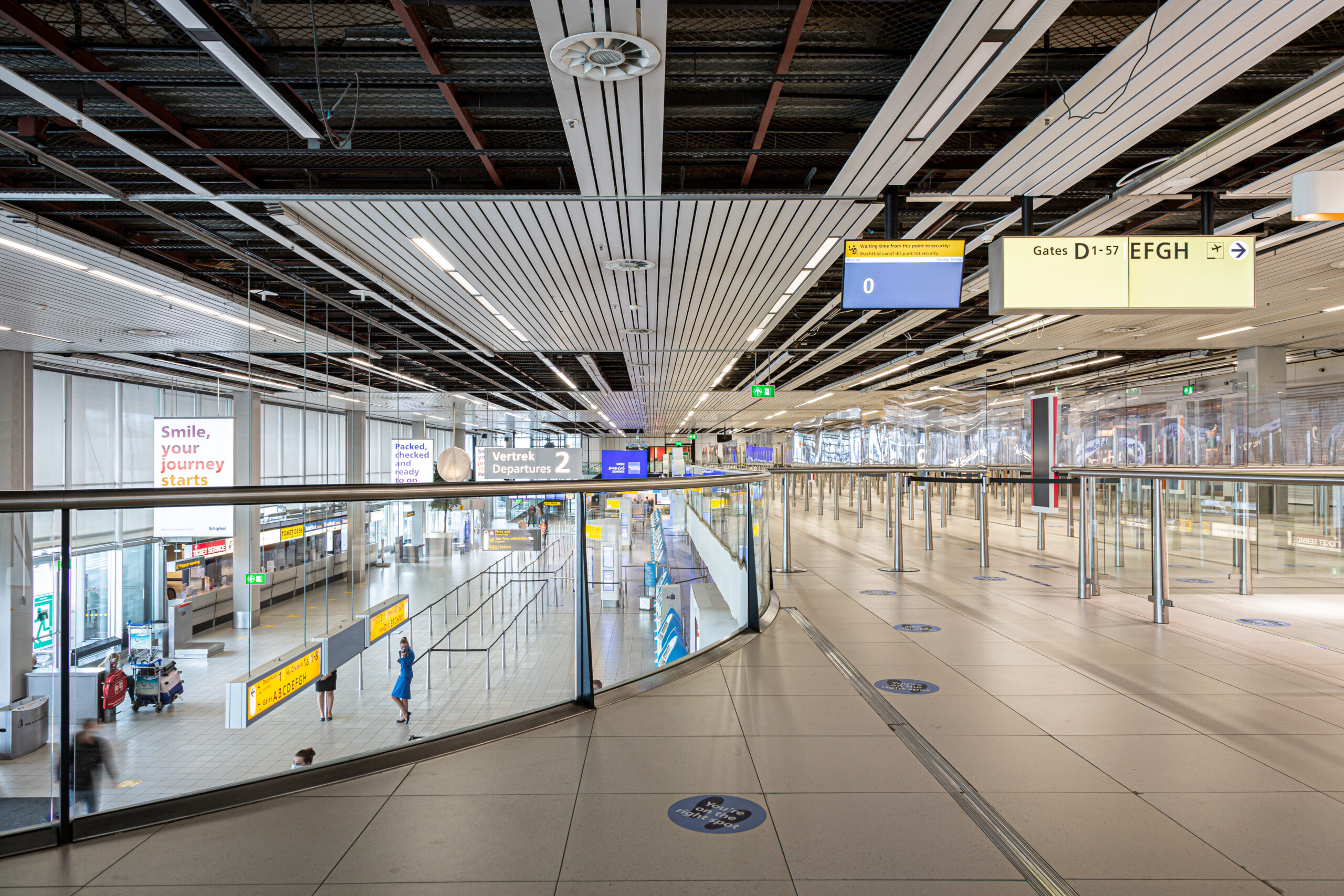 Broederschap In zoomen maniac Schiphol Renovates Departure Hall 1 | Airport Industry-News