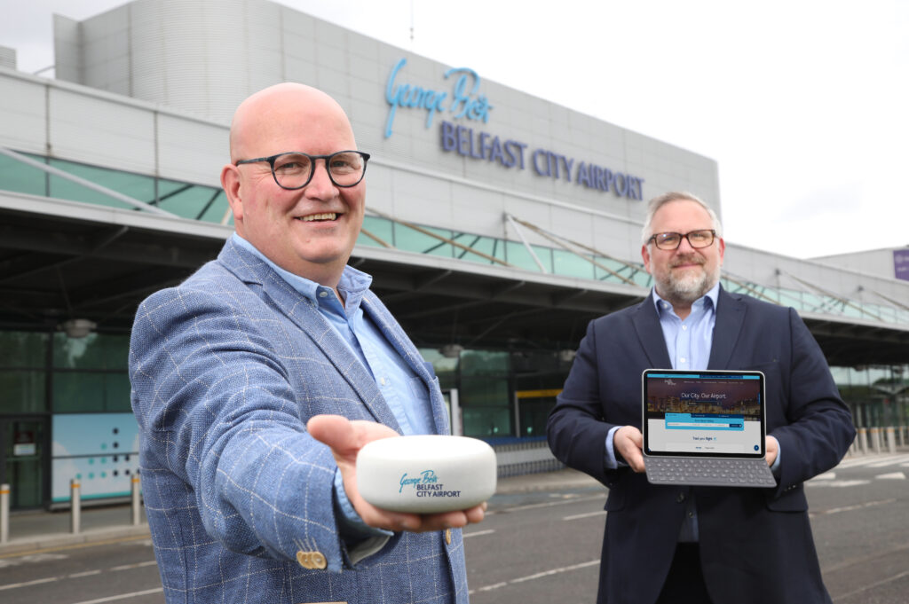belfast city airport digital transformation