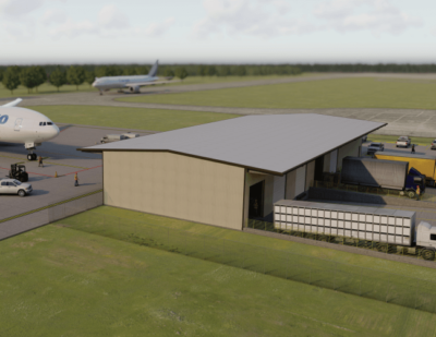 Chennault Breaks Ground on $4 Million Air Cargo Facility