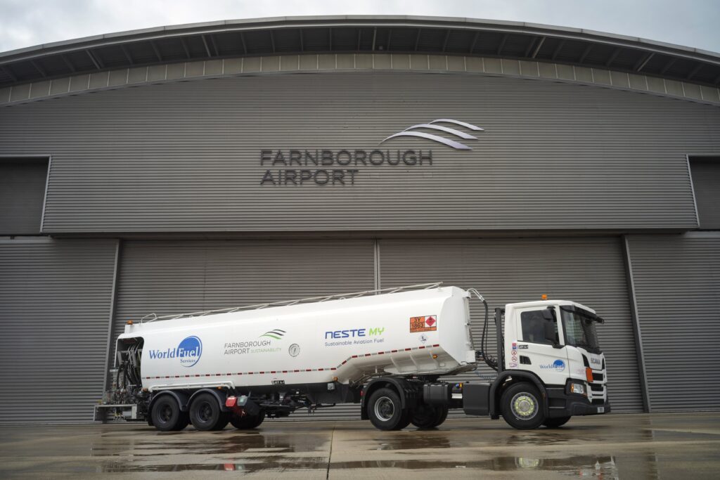 farnborough sustainable aviation fuels