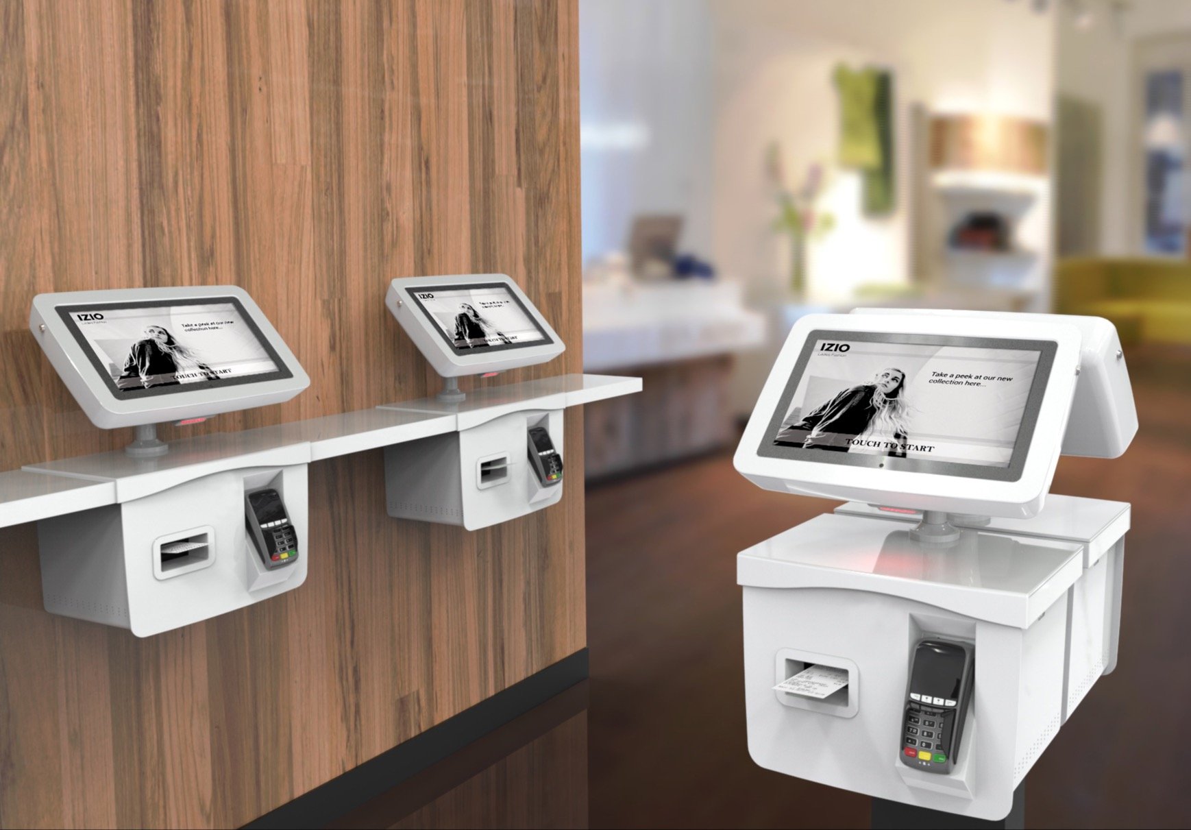 Touchscreens for Retail, Self-Order & POS