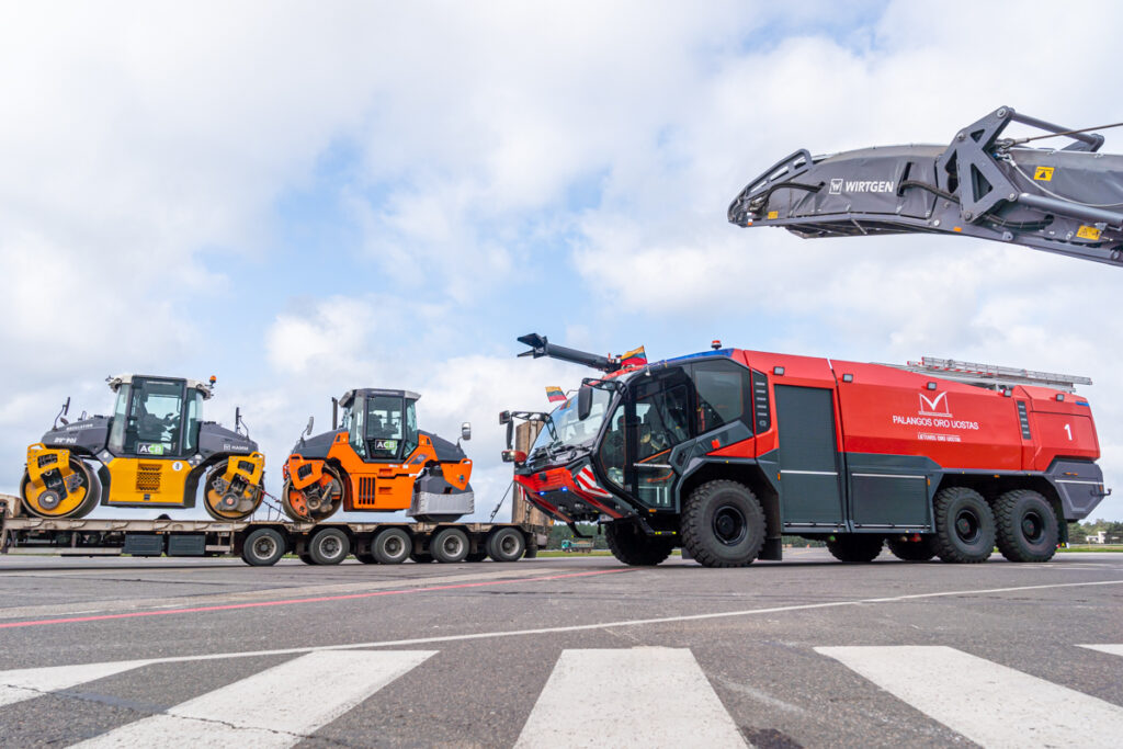 palanga airport reconstruction