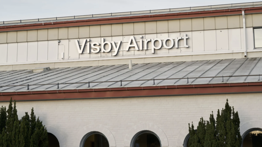 electric aircraft visby airport