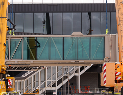 Gold Coast Airport Terminal Expansion Takes Shape, Aerobridges Installed