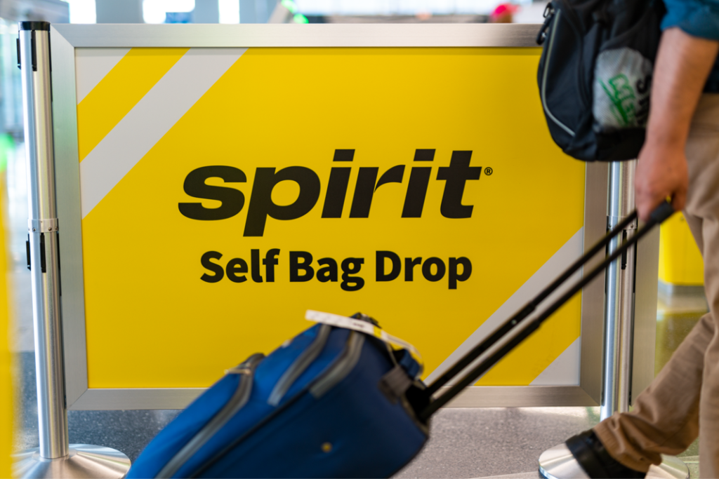 Spirit airlines store carry on bag