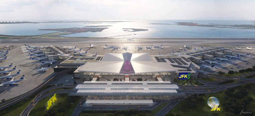 Renderings of JFK Airport's New Terminal One