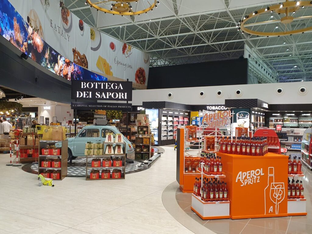 aelia duty free rome