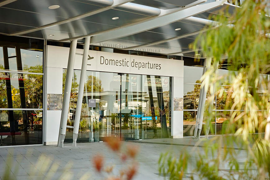 Perth Airport Domestic departures