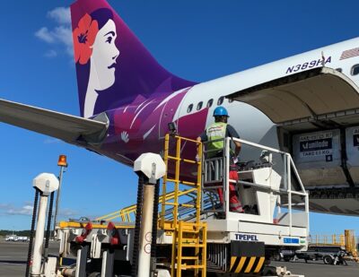 Swissport Handles Hawaiian Airlines in Australia