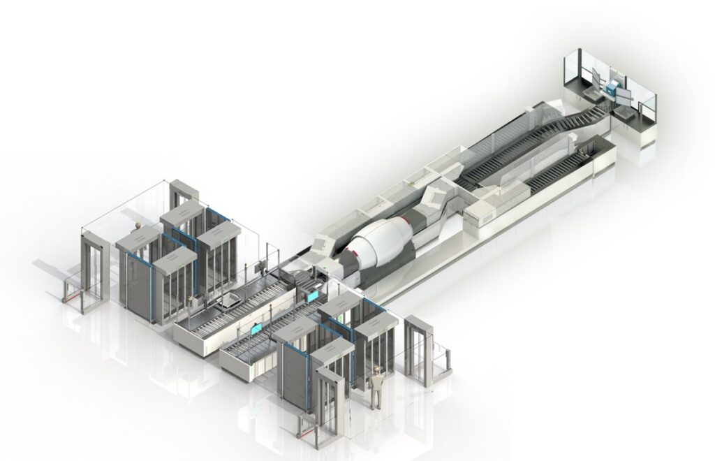 vanderlande self screening concept