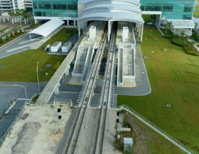 Zone 2 Construction Complete for Orlando Airport Intercity Rail Service