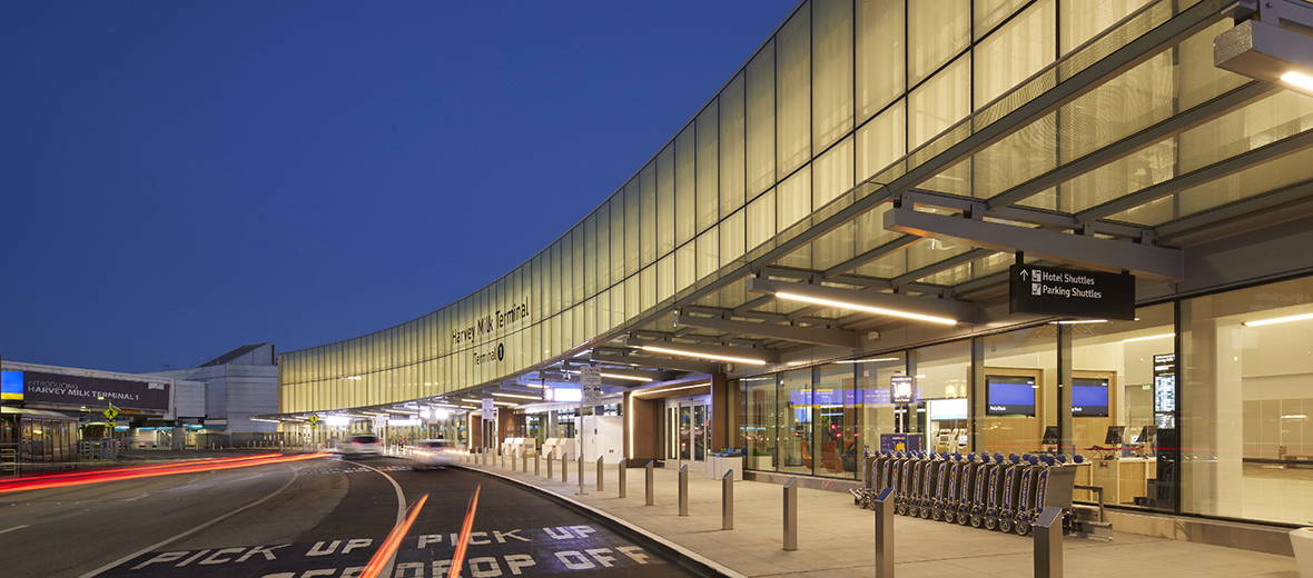 SFO Terminal 1 Exterior LEED Platinum