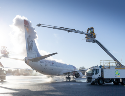 Airpro to Use Electric De-icers at Helsinki Airport