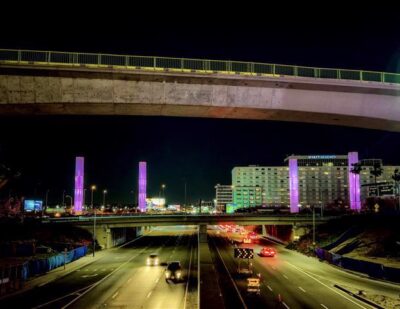 LAX Completes Construction on APM Guideway Structure
