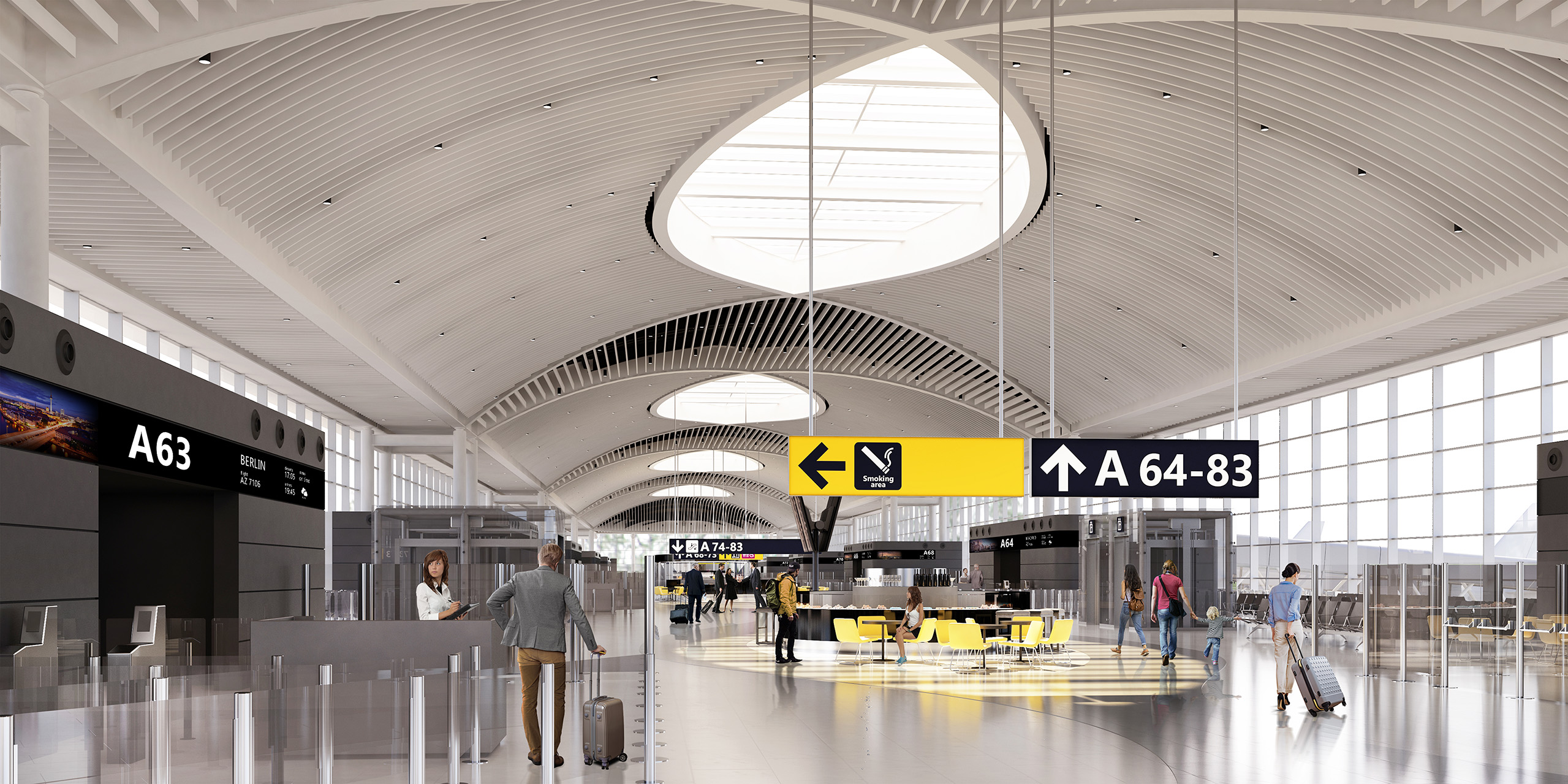 Rome Fiumicino Airport Opens New Boarding Area A | Airport Industry-News