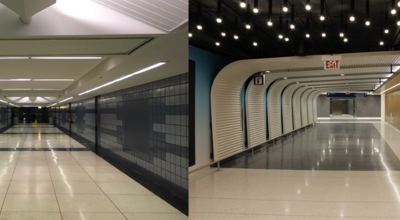 Renovated Pedestrian Tunnels Open At Chicago O’Hare