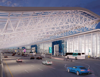 CLT Begins Canopy Construction for Terminal Lobby Expansion