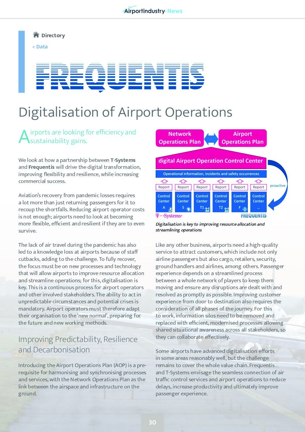 Digitalisation of Airport Operations