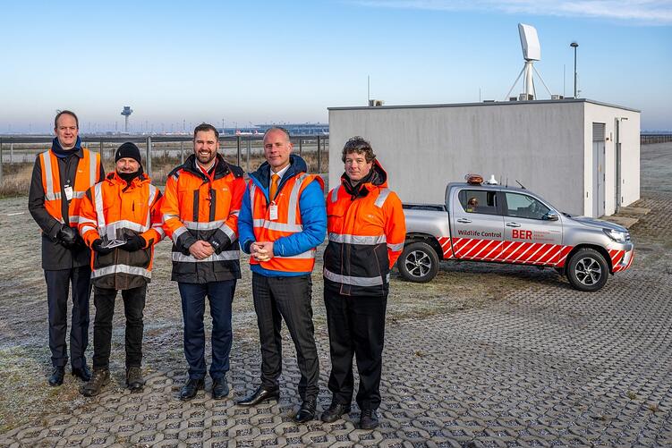 Berlin Airport Bird Strike