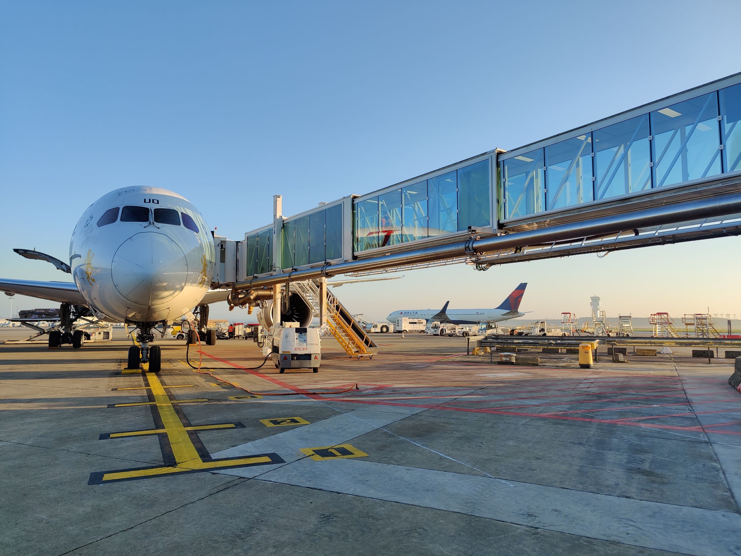 Brussels Airport Boarding Bridges