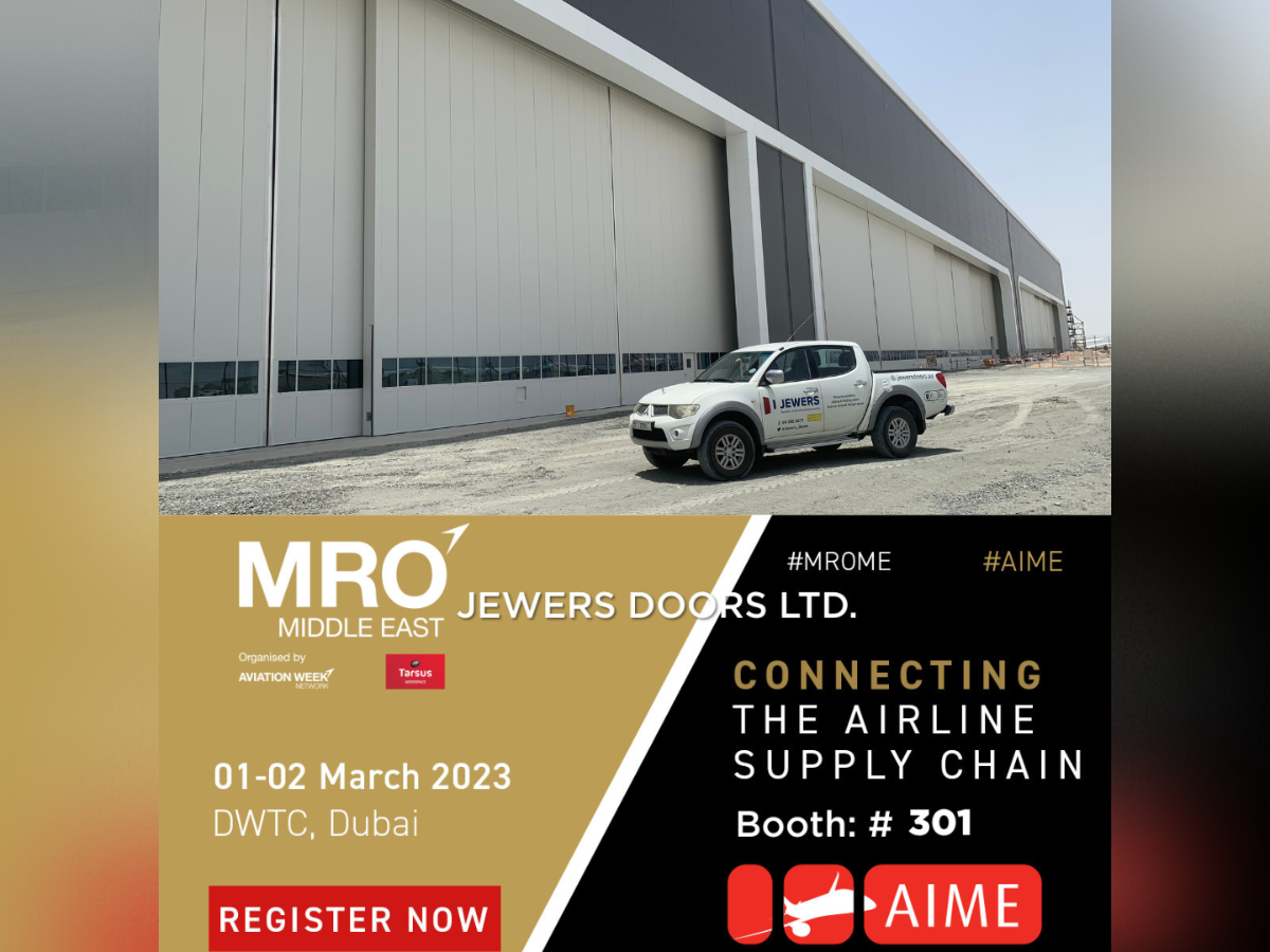 Jewers Doors at MRO Middle East Airport IndustryNews