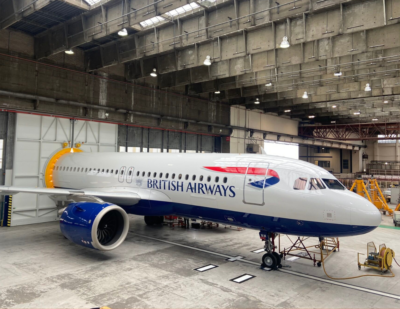 British Airways TBE Facility Receives New Fuselage Doors