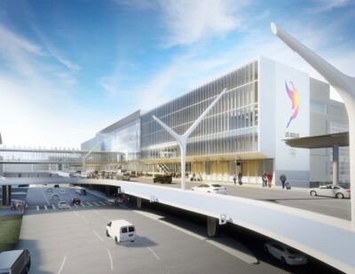 LAX Celebrates Topping Out of Tom Bradley International Terminal Core
