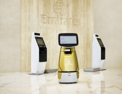 Emirates Launches Robot Check-In Assistant in Dubai